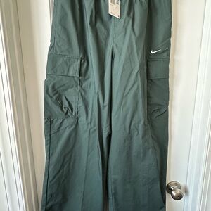 Nike Women's Green Cargo Joggers
